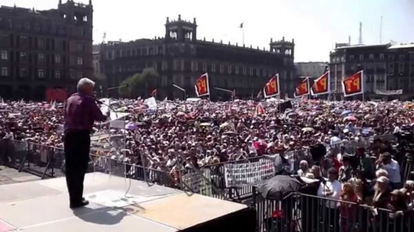 Invita AMLO al Zócalo a celebrar 3 años de la 4T