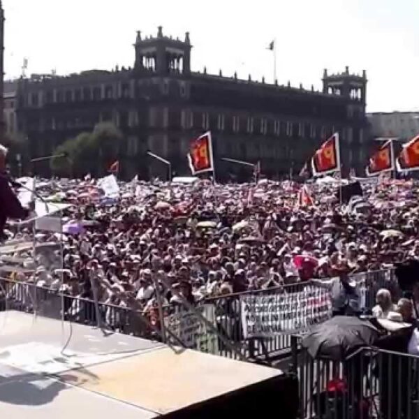 Invita AMLO al Zócalo a celebrar 3 años de la 4T