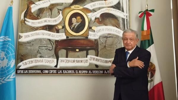 Pide AMLO a países aplicar plan mundial de fraternidad y bienestar