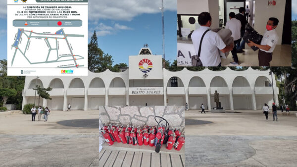 Cancún: Se preparan autoridades para conmemoración  el 9-11