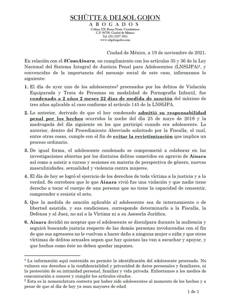 Sentencian a dos años de prisión a uno de los agresores de Ainara Suárez