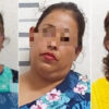 Playa del Carmen: Cae trío de mujeres ‘paqueteras’.