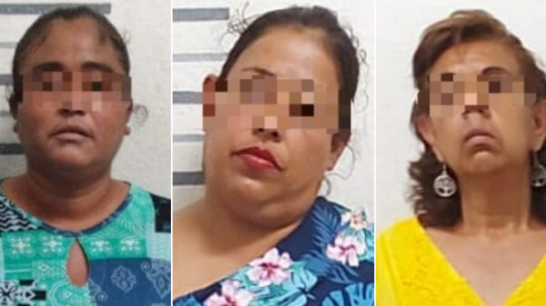 Playa del Carmen: Cae trío de mujeres ‘paqueteras’.