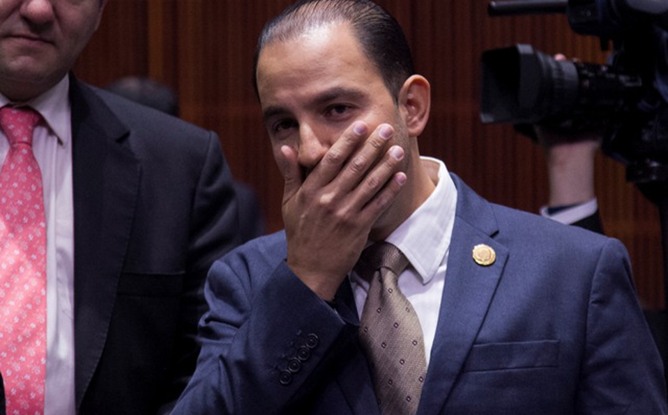 Marko Cortés, dirigente panista, sabe que están en la lona.