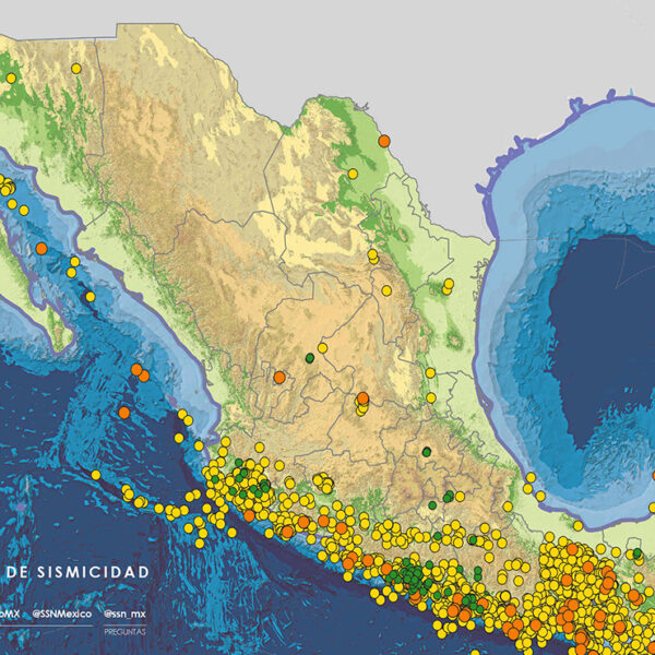 Sismológico nacional detectó 2 mil 337 temblores en México durante octubre