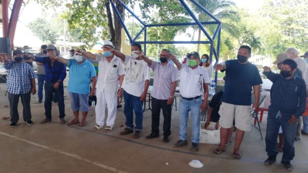 Inician trabajos en la nueva directiva ejidal de San Ángel con anexo Chiquilá.