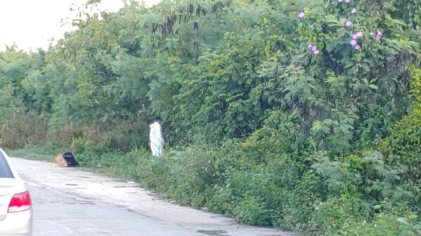 Cancún: Hallan cadáver embolsado en la Supermanzana 225.