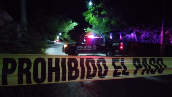 Cancún: Hallan dos ejecutados embolsados en el fraccionamiento Corales.