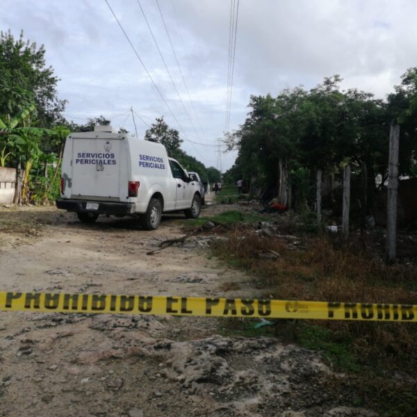 Playa del Carmen: Asesinan a mujer en la invasión de ‘Las Torres’.