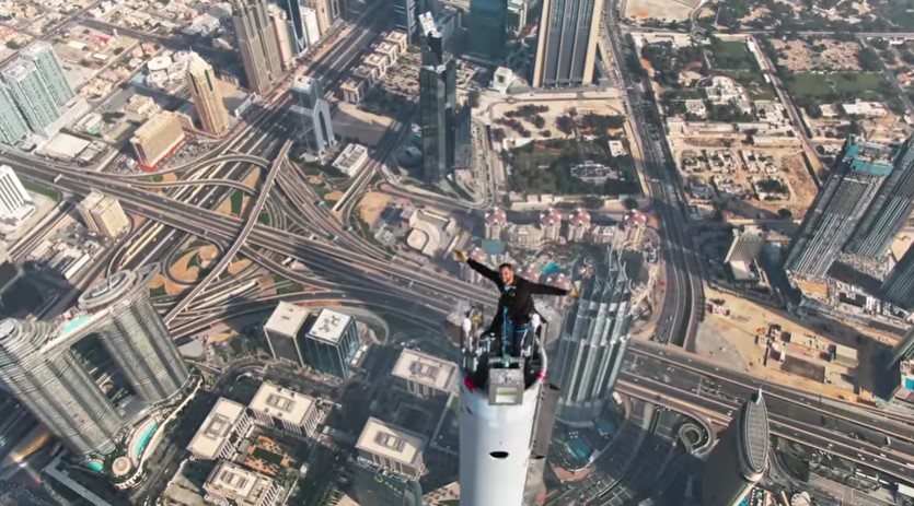 Will Smith sube al "Burj Khalifa", el edificio más alto del mundo
