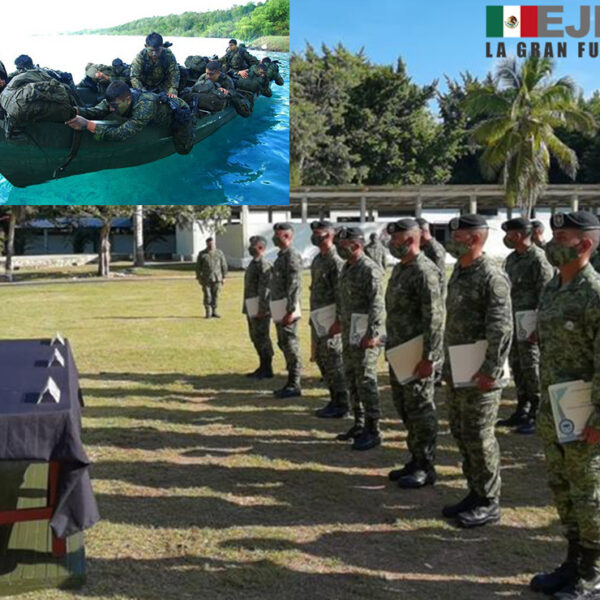 Se gradúan militares en Curso de Operaciones Ribereñas en Xtomoc