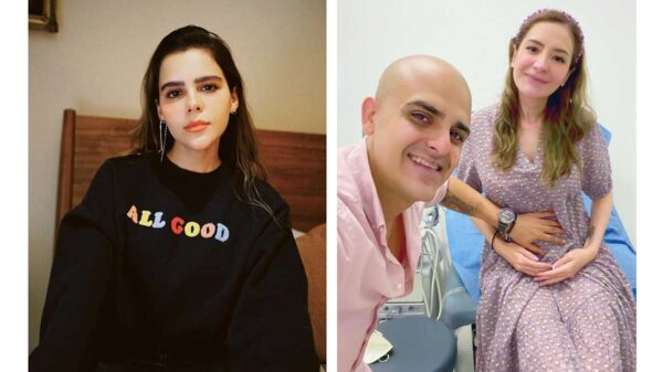 Yuya se despide de sus sobrinos recién nacidos