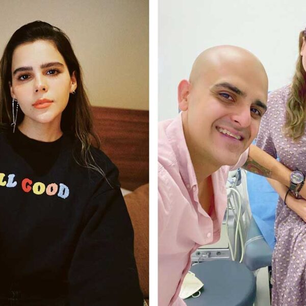 Yuya se despide de sus sobrinos recién nacidos