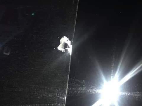 Balean autobus de Banda La Adictiva