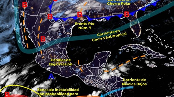 Pronóstico del clima para hoy miércoles 3 de noviembre en Quintana Roo.