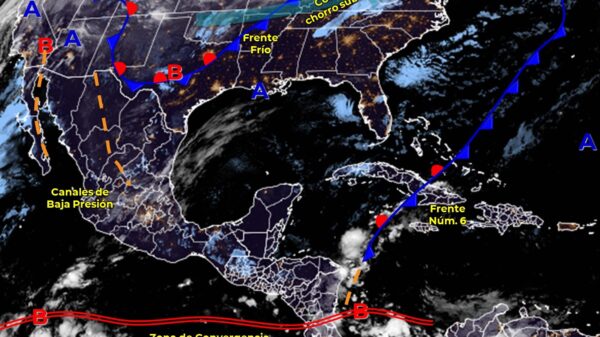 Pronóstico del clima para hoy lunes 1 de noviembre en Quintana Roo.