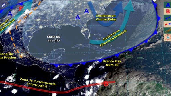 Pronóstico del clima para hoy miércoles 24 de noviembre en Quintana Roo.