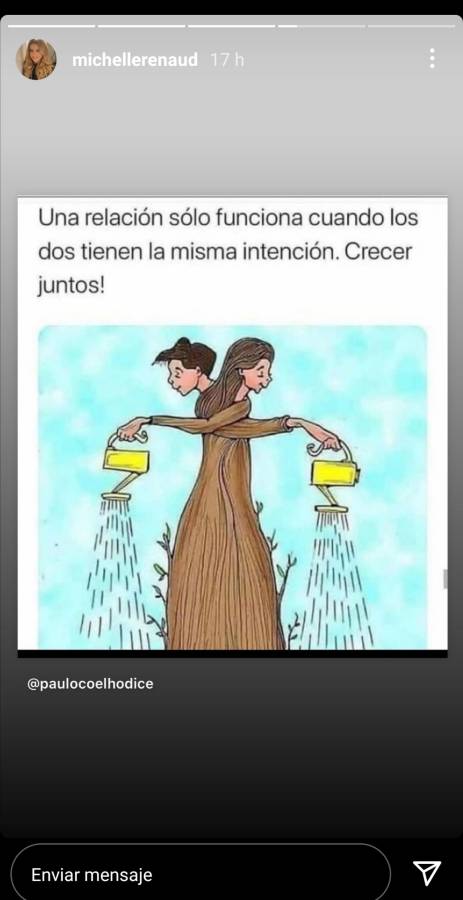 Así reaccionó Michelle Renaud a confirmación de Danilo Carrera sobre su rompimiento