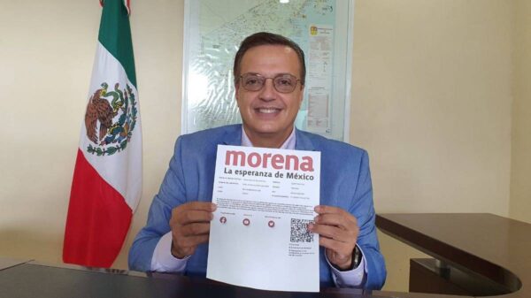 Se registra Luis Alegre a la contienda interna de MORENA; lo hacemos por Quintana Roo, asegura