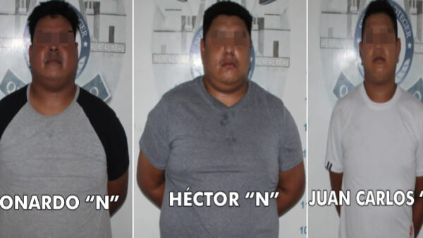 Cancún: Caen tres narcomenudistas; estarían relaciones en levantones y ejecuciones.