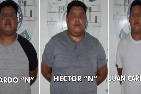 Cancún: Caen tres narcomenudistas; estarían relaciones en levantones y ejecuciones.