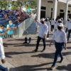 Deslucido desfile de aniversario de la Revolución en Chetumal