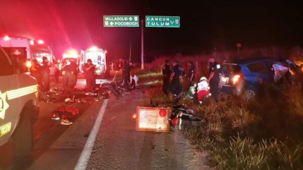 Yucatán: Embisten a grupo de guadalupanos; muere una mujer.