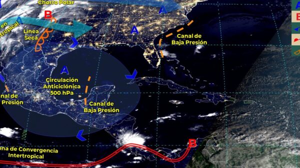 Pronóstico del clima para hoy martes 14 de diciembre en Quintana Roo.