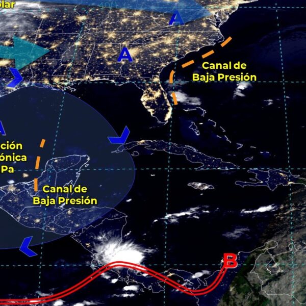 Pronóstico del clima para hoy martes 14 de diciembre en Quintana Roo.