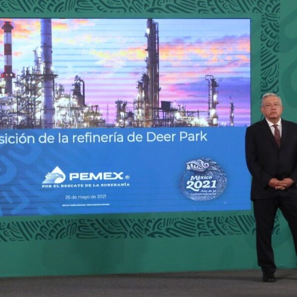 Confirma AMLO que en enero se liquida la compra de Deer Park