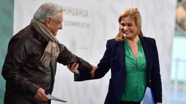 Maru Campos, gobernadora panista de Chihuahua, abierta al diálogo con AMLO