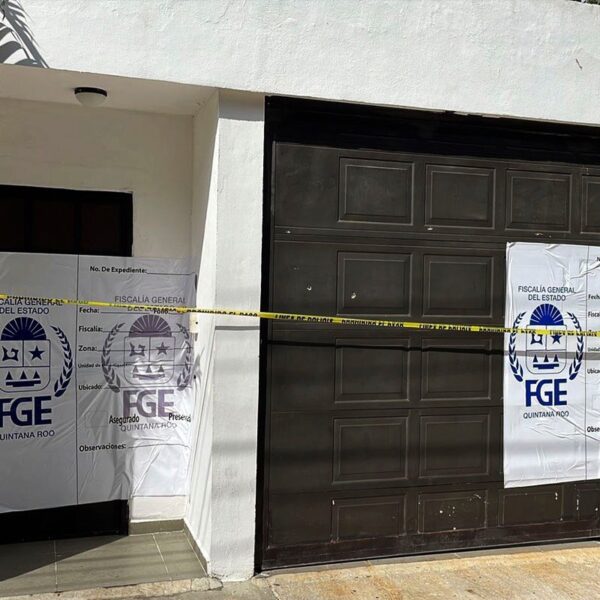 Aseguran ‘call center’ clandestino en la calle Contoy de la Sm. 19.