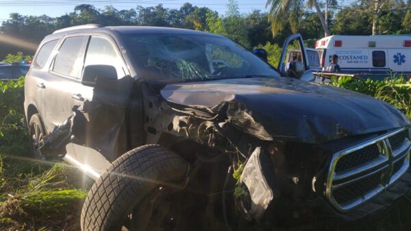 Tras accidente vial, detectan a empistolado en Playa Del Carmen