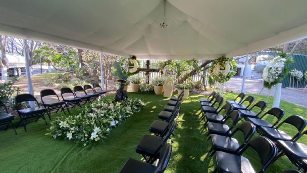 Así luce la tumba de Vicente Fernández en el rancho 'Los 3 Potrillos'