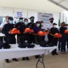 Más equipamiento y uniformes para corporaciones policiales que protegen a la gente