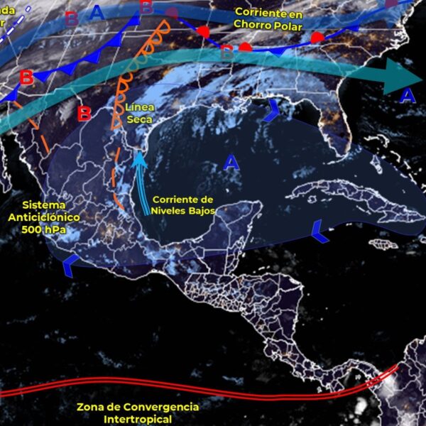 Pronóstico del clima para hoy lunes 27 de diciembre en Quintana Roo.