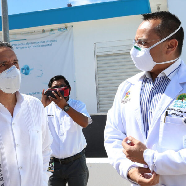 El gobierno de Quintana Roo acerca servicios de salud a personas que no pueden acudir a una unidad médica