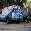 Chocan dos ambulancias y quedan seis paramédicos heridos