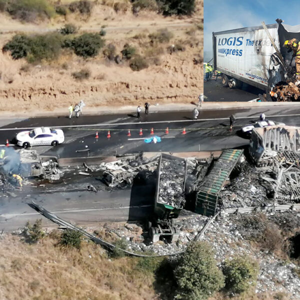 Choque entre cinco unidades deja un muerto y cinco lesionados