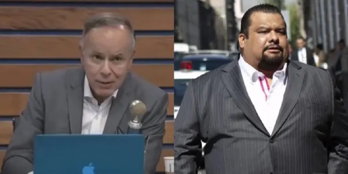 Ciro Gómez Leyva (izq) periodista defensor del "rey de la basura", Cuauhtémoc Gutiérrez, habrá que escuchar qué dice hoy al respecto.