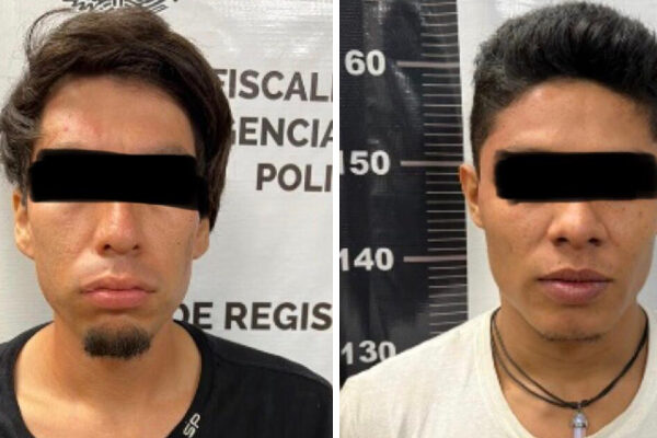 Aseguran droga y detienen a dos en un cateo en la Bonampak.