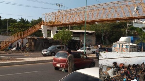 Más de 40 muertos deja volcadura de tráiler; iban más de 200 migrantes en la pesada unidad
