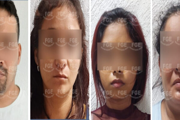 En Playa del Carmen vinculan a proceso a banda de extorsionadores.