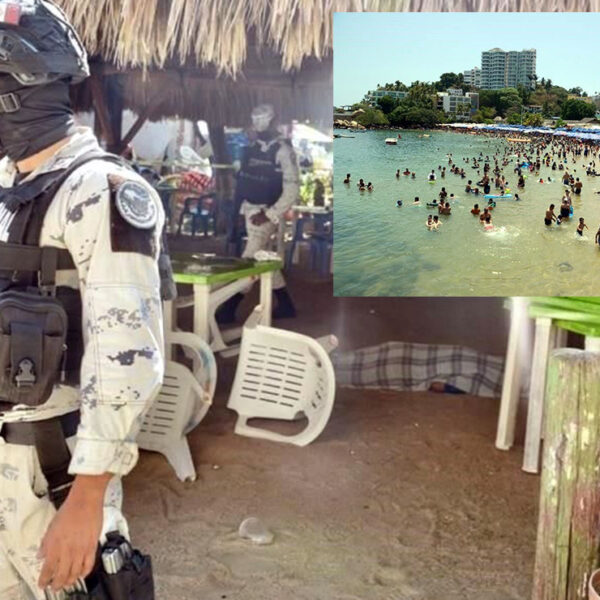 También en Acapulco! ejecutan a hombre en playa caletilla