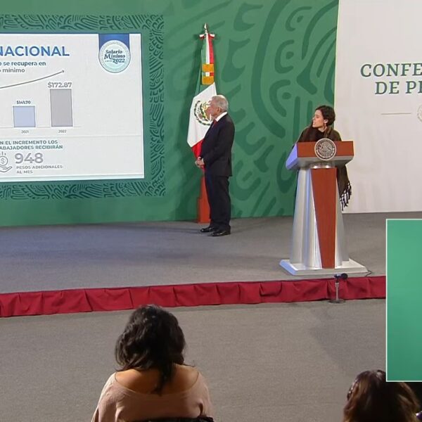 Beneficiará alza en salario mínimo a 6.3 millones de trabajadores: Alcalde