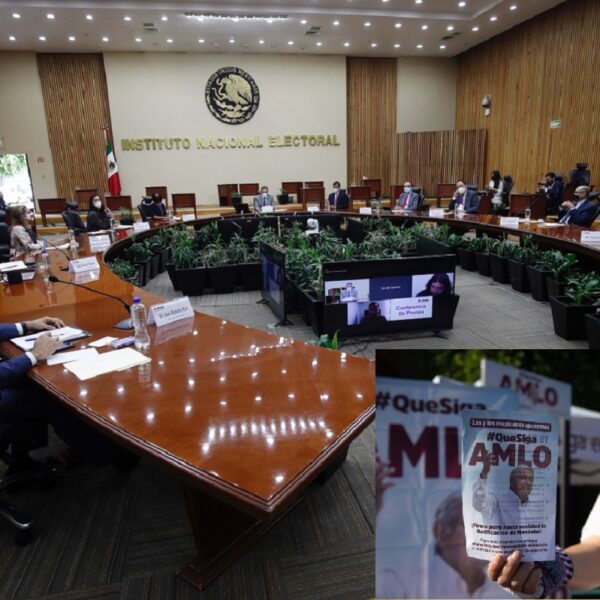 Llama AMLO a consejeros del INE a ser “humildes y rectificar”