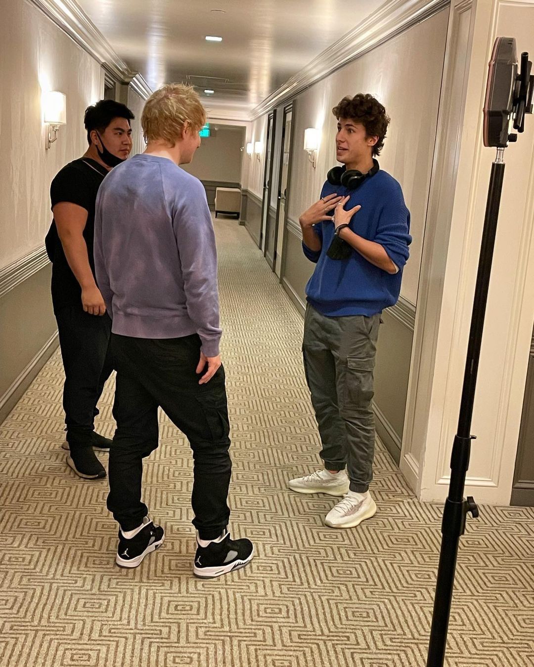 Juanpa Zurita confirma colaboración con el cantante Ed Sheeran