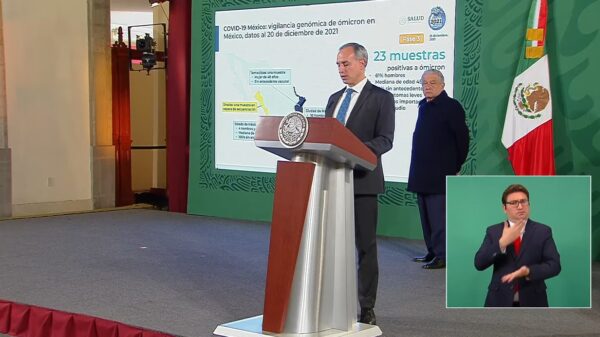 De 23 pacientes con ómicron en México, 70 % son no vacunados