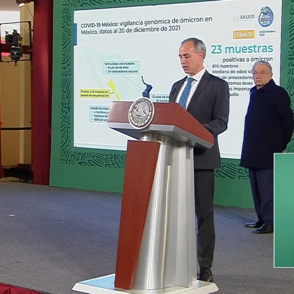 De 23 pacientes con ómicron en México, 70 % son no vacunados