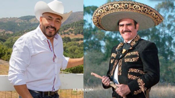 Lupillo Rivera se hace tatuaje en honor a Vicente Fernández